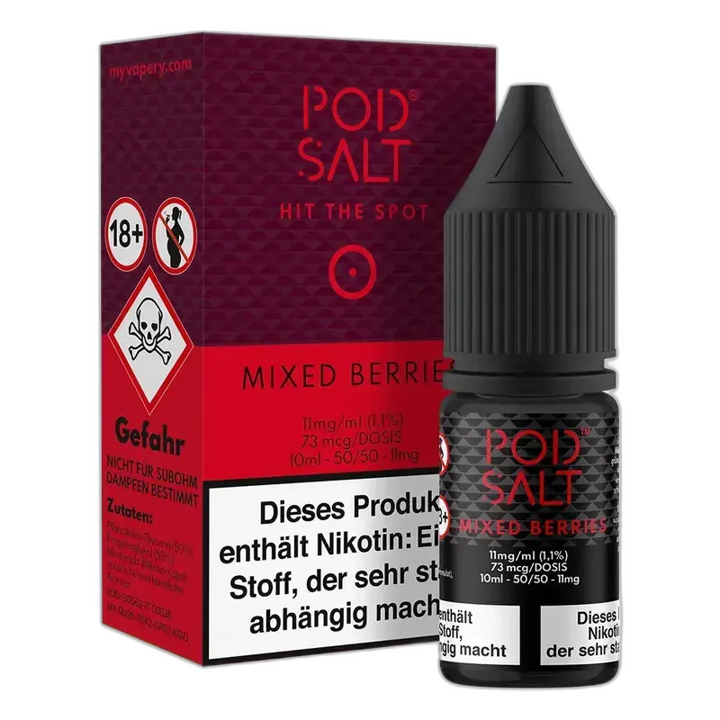 Liquid Mixed Berries - Pod Salt Core Nikotinsalz