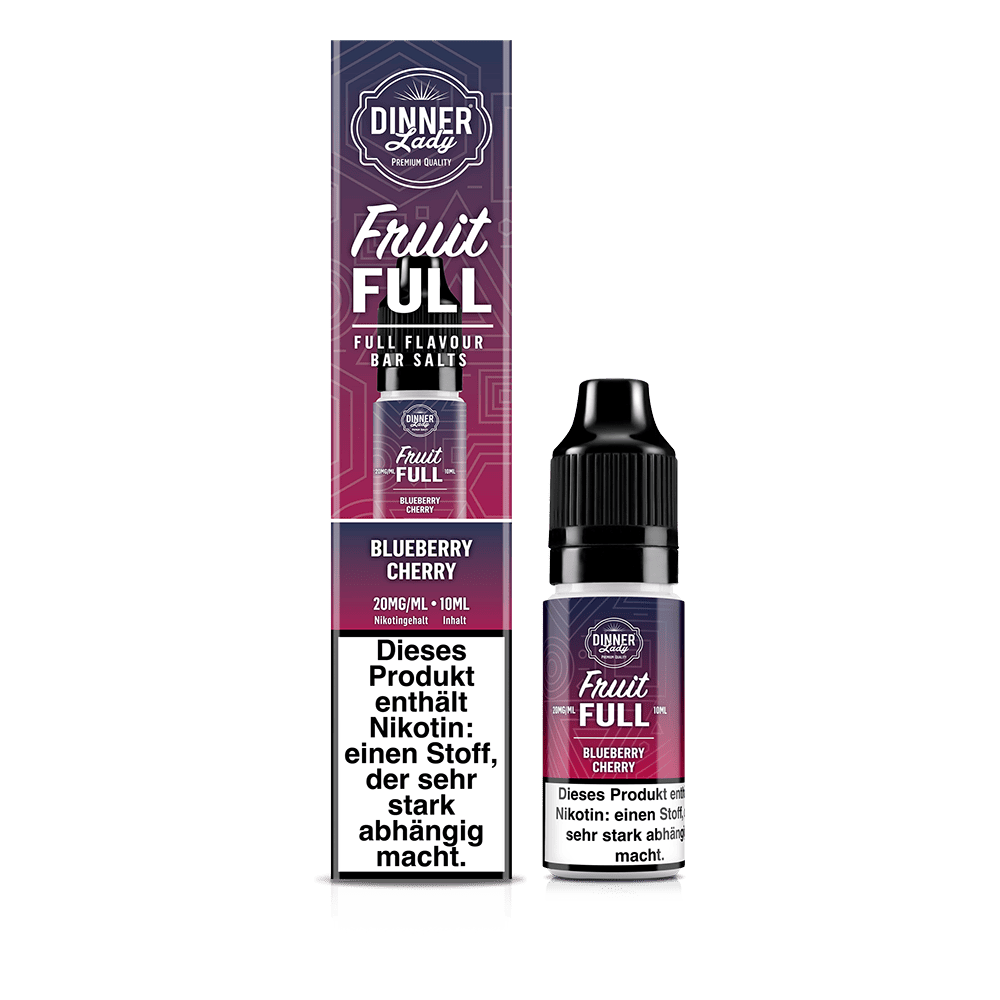 Liquid Blueberry Cherry - Dinner Lady Fruit Full Nikotinsalz