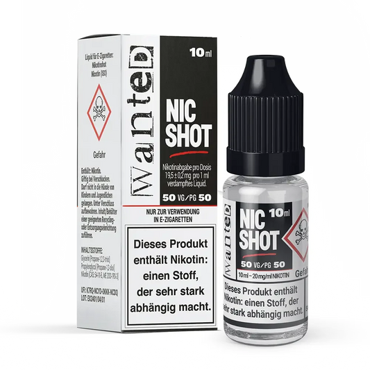 Nikotin Shot - Wanted 20mg