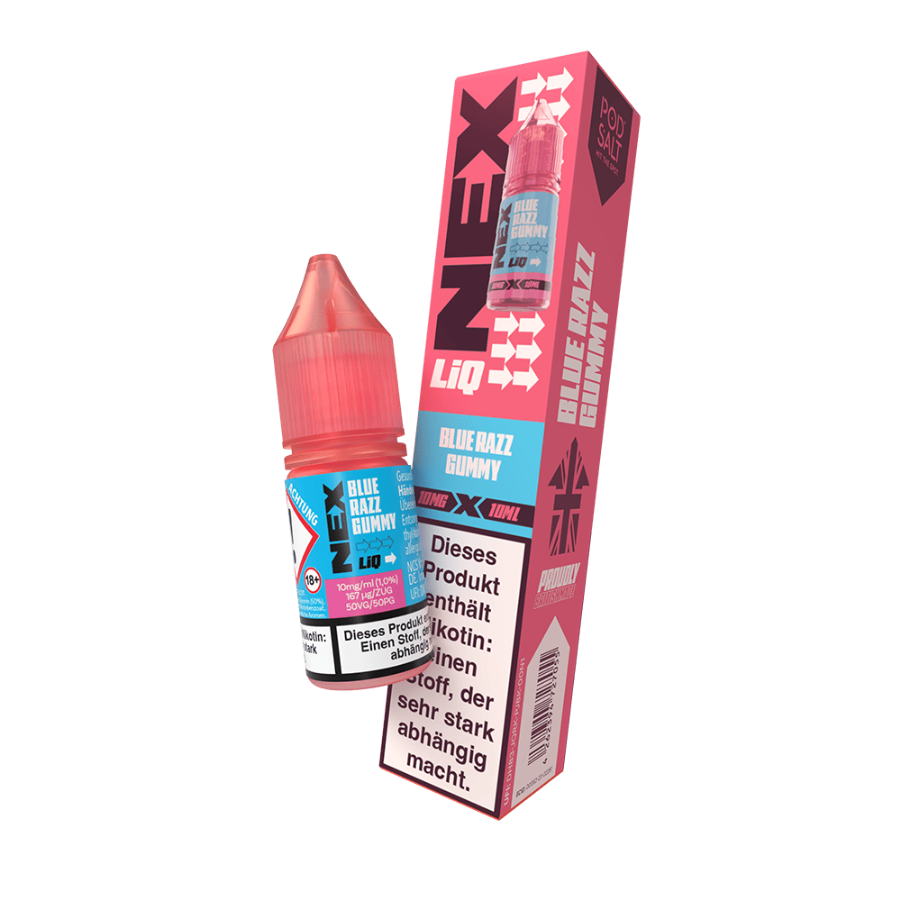 Liquid Blue Razz Gummy - Nex Liq Nikotinsalz