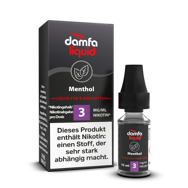 damfaliquid Menthol V2 10ml