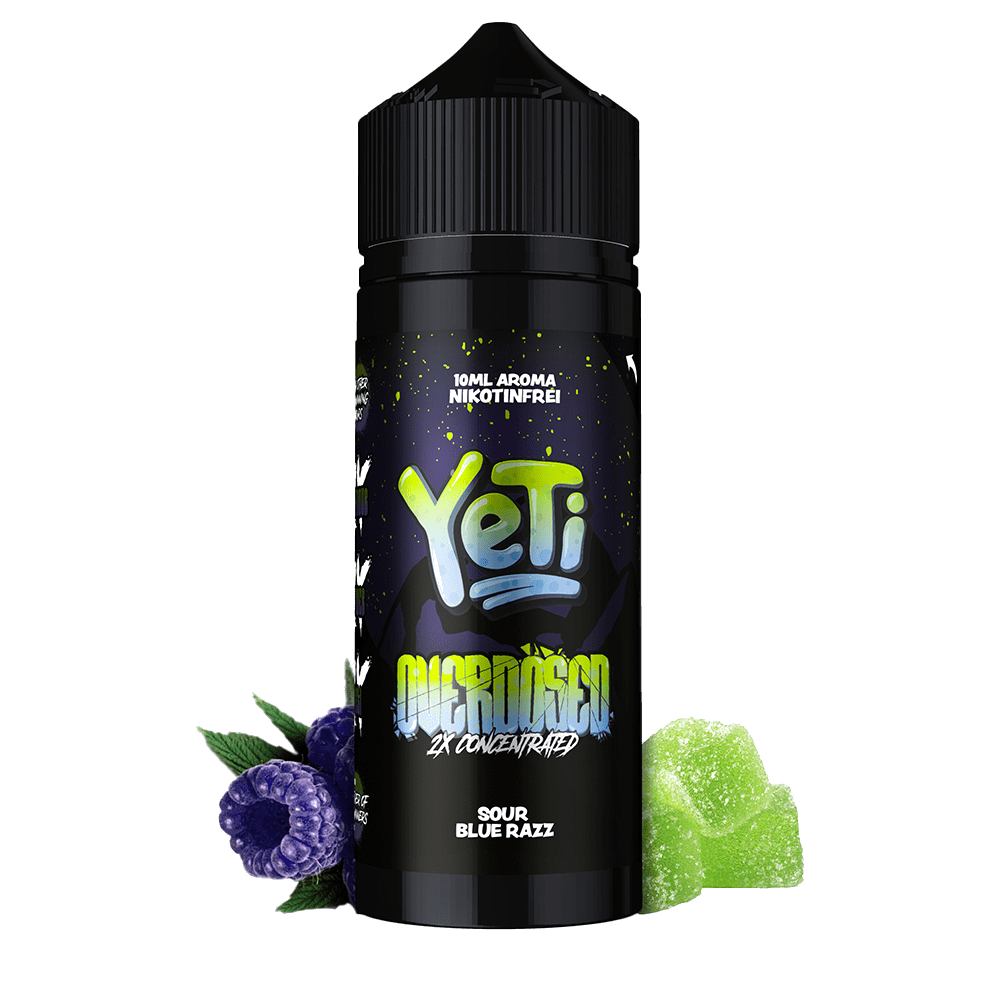 Aroma Sour Blue Razz - Yeti Overdosed