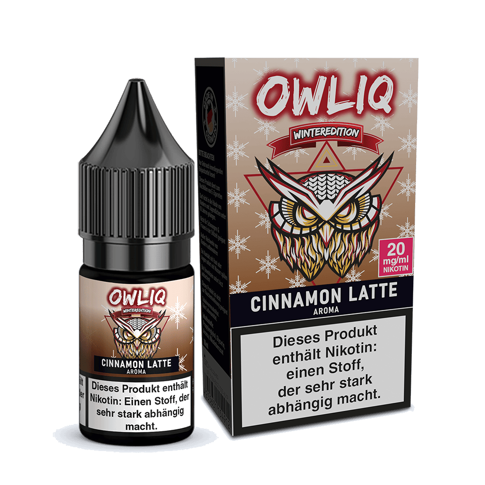 OWLIQ Nikotinsalz Weihnachtsedition - Cinnamon Latte - 20mg