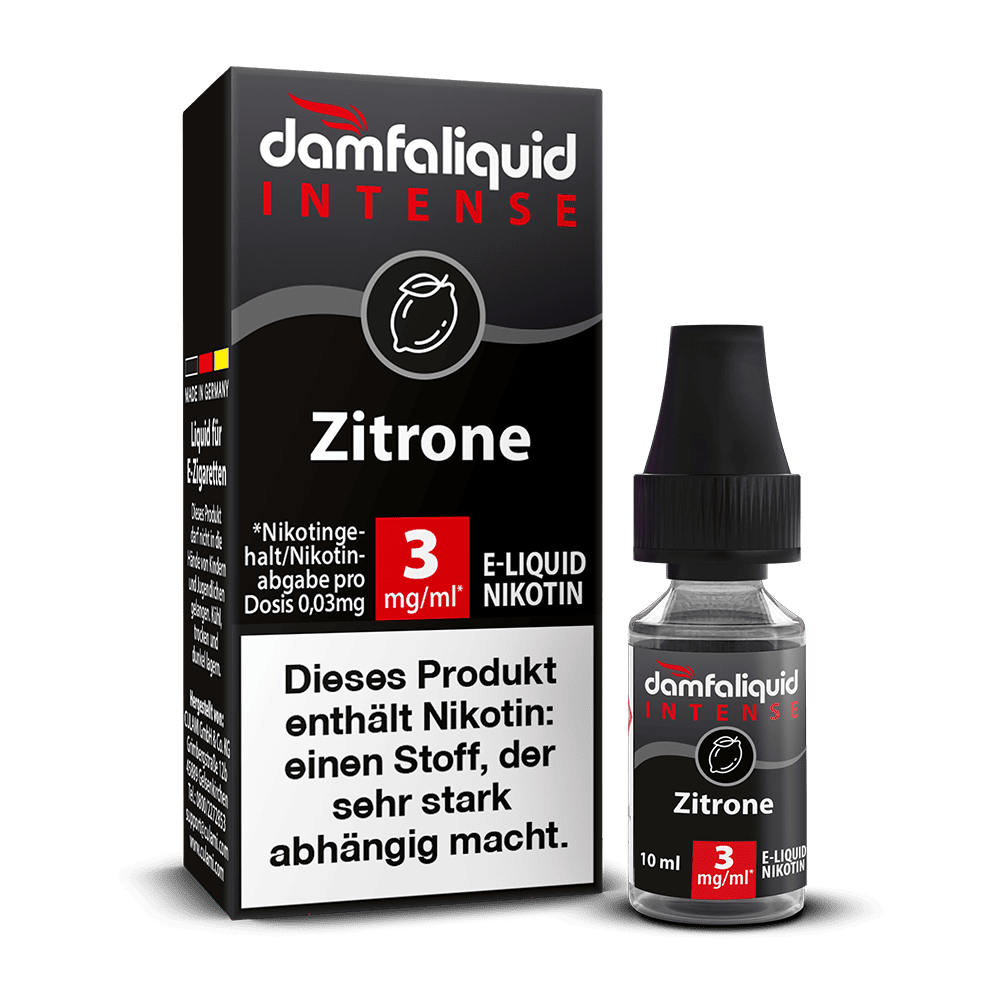 damfaliquid Zitrone INTENSE