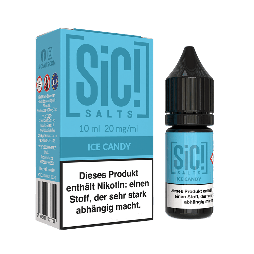 SIC Nikotinsalz Liquid - Ice Candy - 20mg
