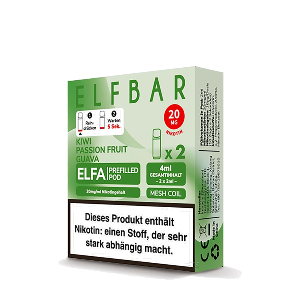 ELFBAR Elfa Pods alle Sorten
