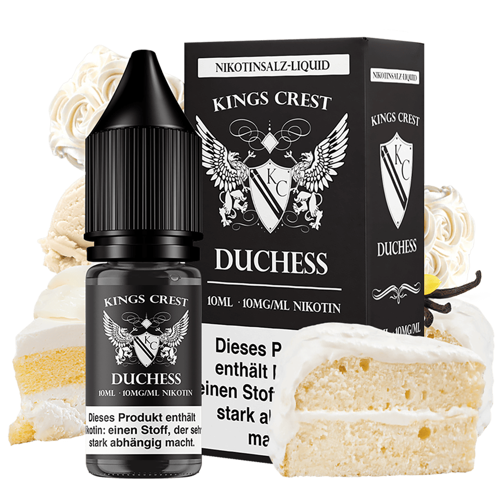 Kings Crest Nikotinsalz - Duchess - 10ml Liquid