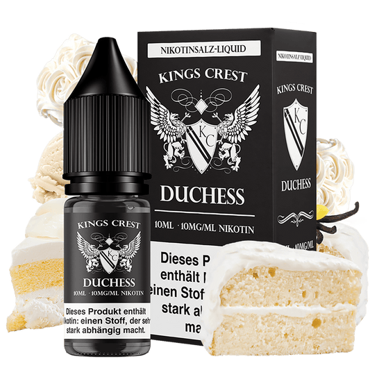 Kings Crest Nikotinsalz - Duchess - 10ml Liquid
