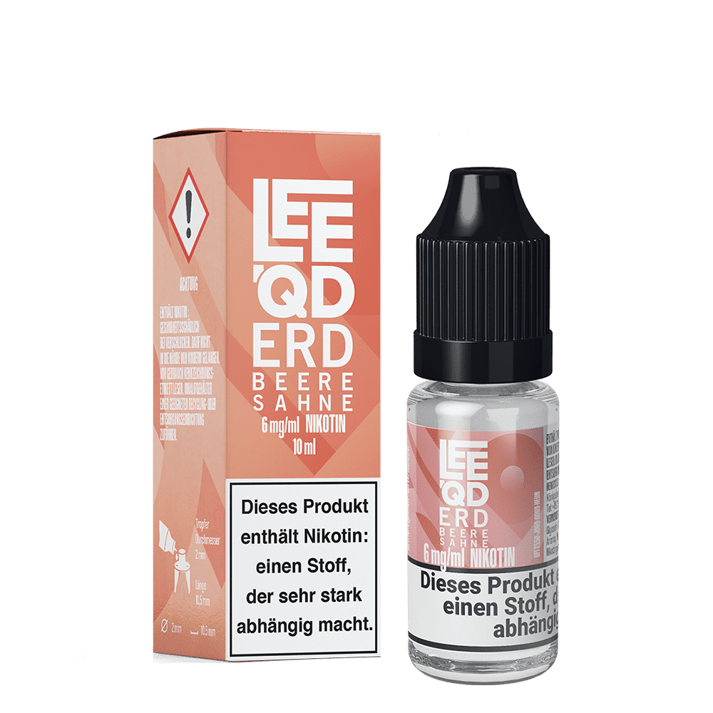 Liquid Erdbeere Sahne - LEEQD