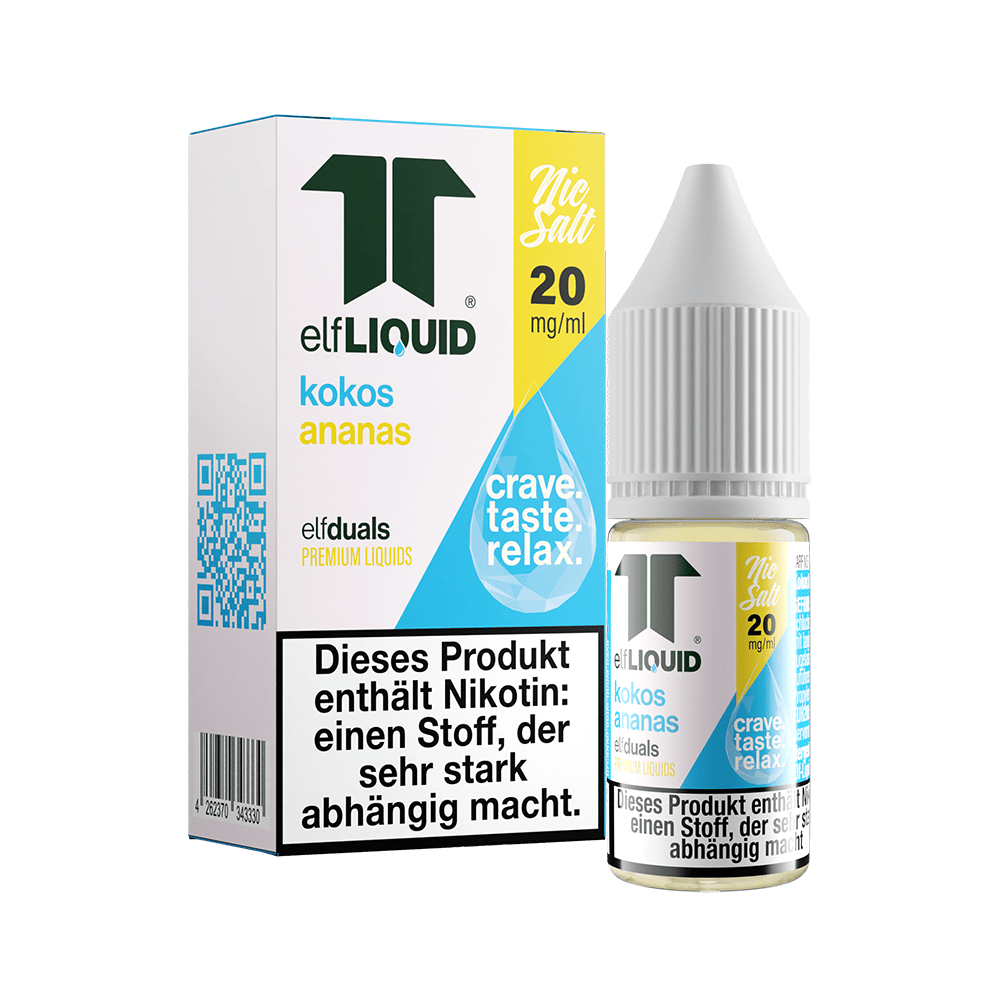 Elf-Liquid - Kokos Ananas - Nikotinsalz Liquid