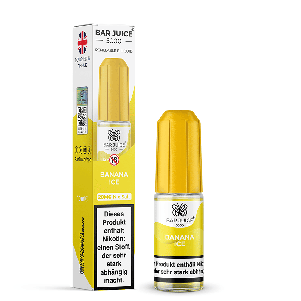Bar Juice Nikotinsalz Banana Ice Liquid