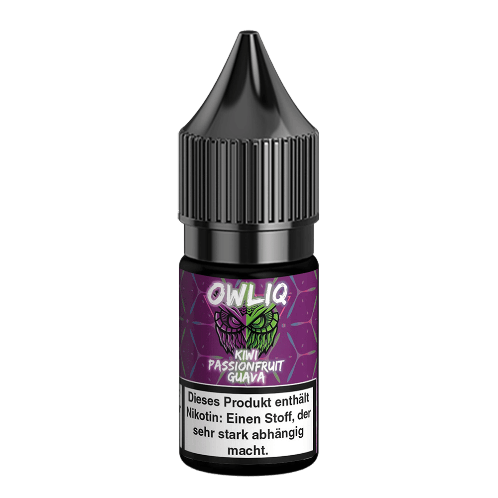Liquid Kiwi Passionfruit Guava - OWLIQ Nikotinsalz