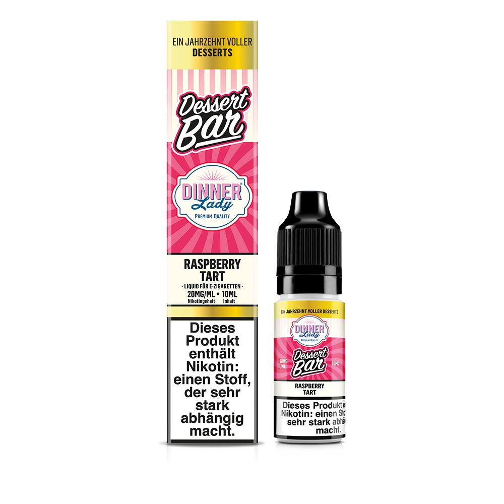 Dinner Lady Nikotinsalz Raspberry Tart 10ml