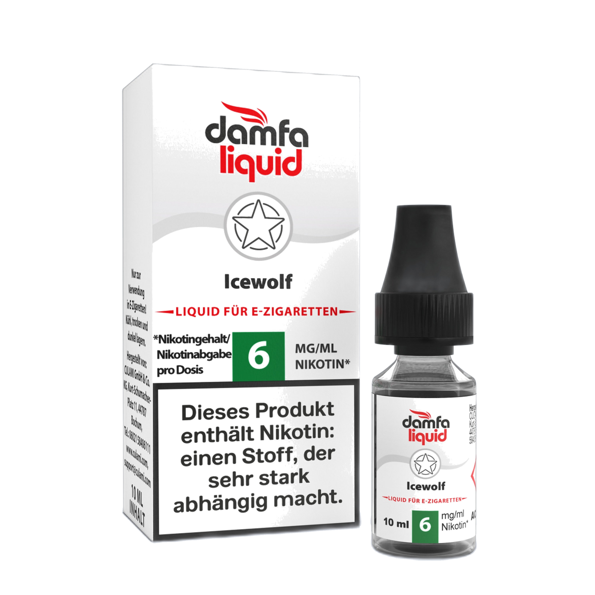 damfaliquid Icewolf 10ml