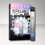Elfbar Elfa Turbo Refillable Pod Kit Aurora-Black