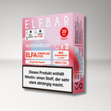 2x Elfbar Elfa Einweg Pod Watermelon – 0mg & 20mg Nikotinsalz 