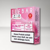 2x Elfbar Elfa Einweg Pod Pink Lemonade 20mg