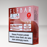 2x Elfbar Elfa Einweg Pod Cola 20mg 