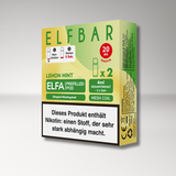 2x Elfbar Elfa Pods Lemon Mint – 20mg Nikotinsalz