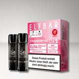 2x Elfbar Elfa Einweg Pod - Strawberry Ice - 20mg Nikotinsalz 2ml