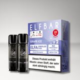 2x Elfbar Elfa Pods Grape Ice – 20mg Nikotinsalz, 2ml