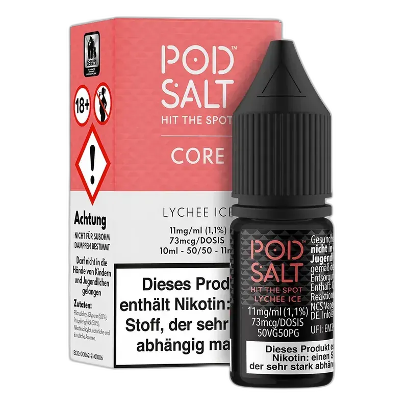 Pod Salt Core Nikotinsalz Lychee Ice Liquid