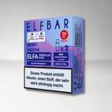 2x Elfbar Elfa Pods Blueberry Snoow – 0mg & 20mg Nikotinsalz