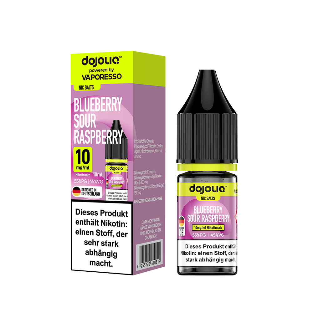 Dojoliq Nikotinsalz Blueberry Sour Raspberry Liquid