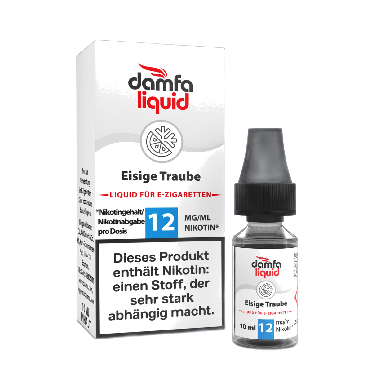 damfaliquid Eisige Traube 10ml