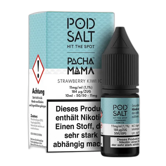 Liquid Strawberry Kiwi Ice - Pod Salt Fusion Nikotinsalz