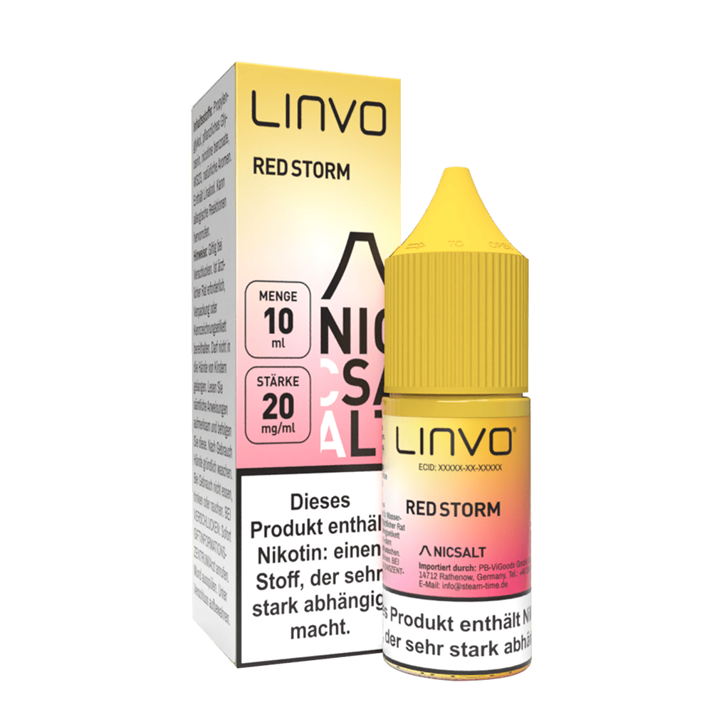 Linvo Nikotinsalz - Red Storm - Liquid