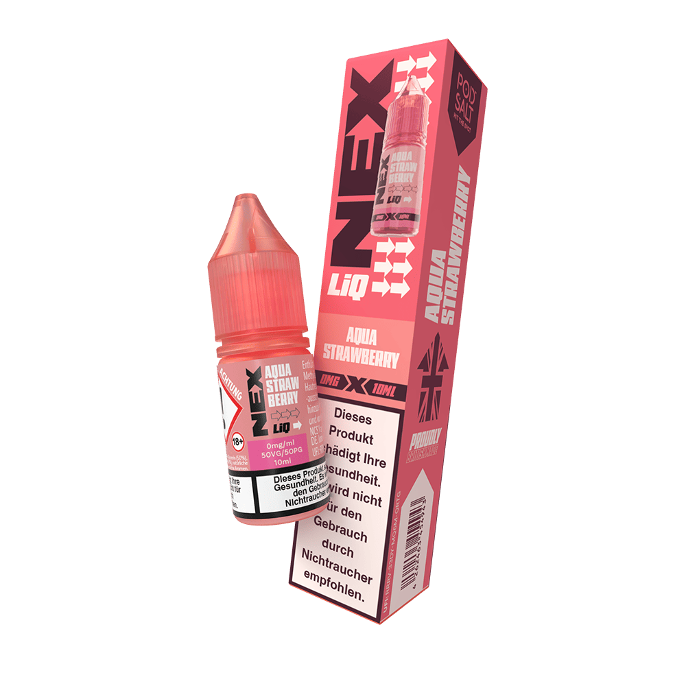 Liquid Aqua Strawberry - Nex Liq Nikotinsalz
