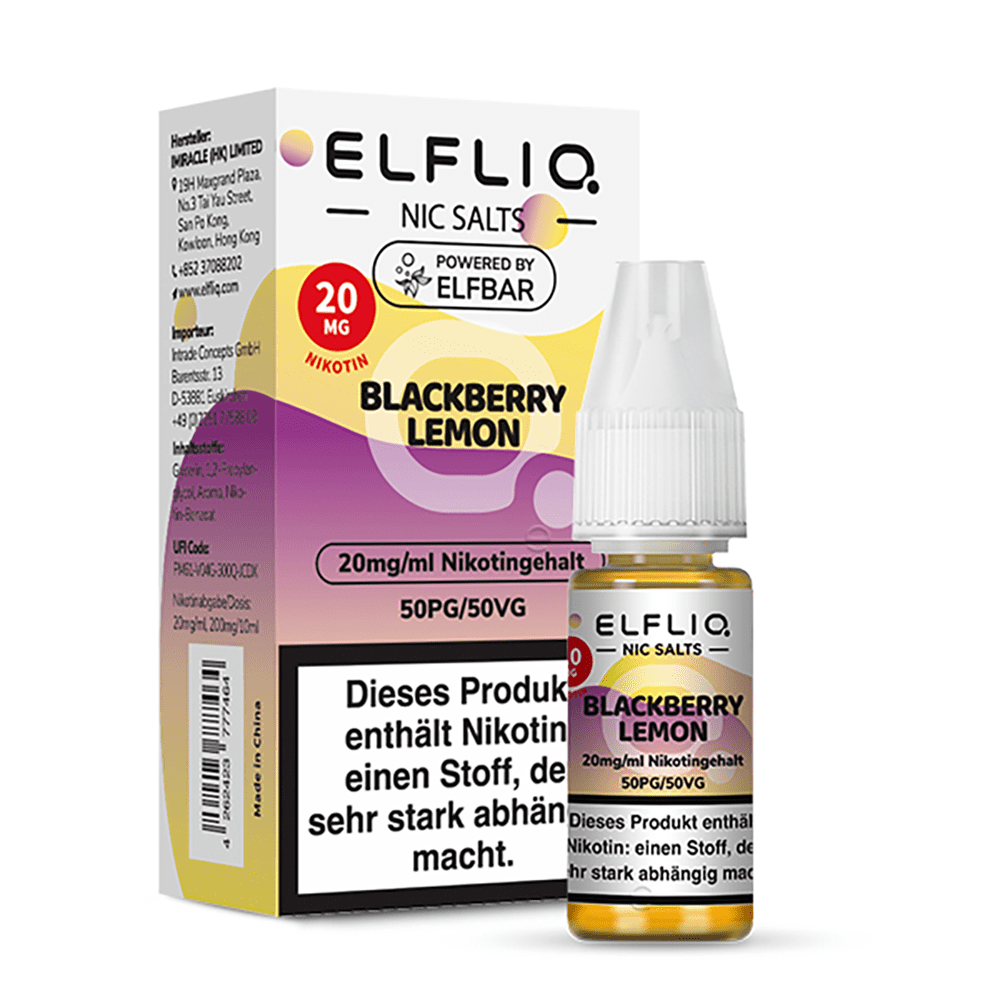 ELFLIQ Blackberry Lemon