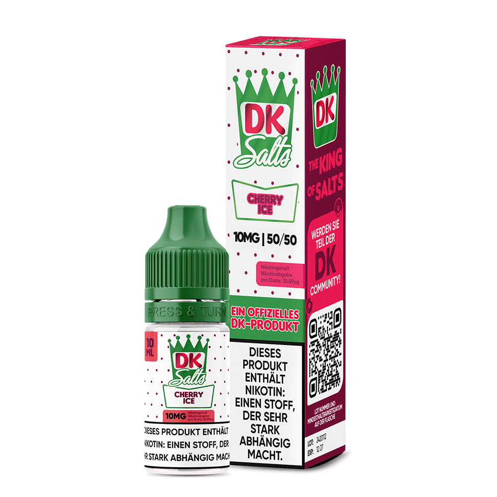 DK Salts Nikotinsalz Cherry Ice 10ml