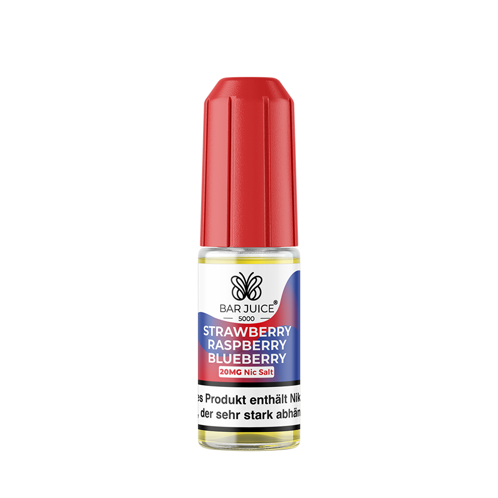 Bar Juice Nikotinsalz Strawberry Raspberry Blueberry Liquid