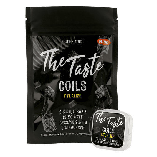 The Taste MTL Alien 0,65 Ohm - Ni80