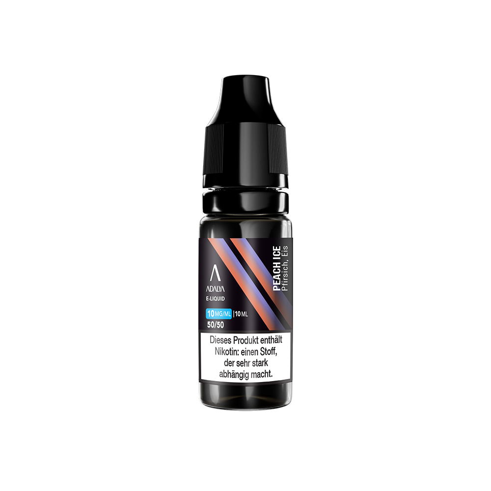 Adalya Nikotinsalz - Peach Ice - 10ml Liquid