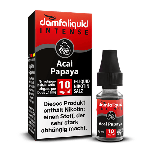 damfaliquid Nikotinsalz Acai Papaya INTENSE