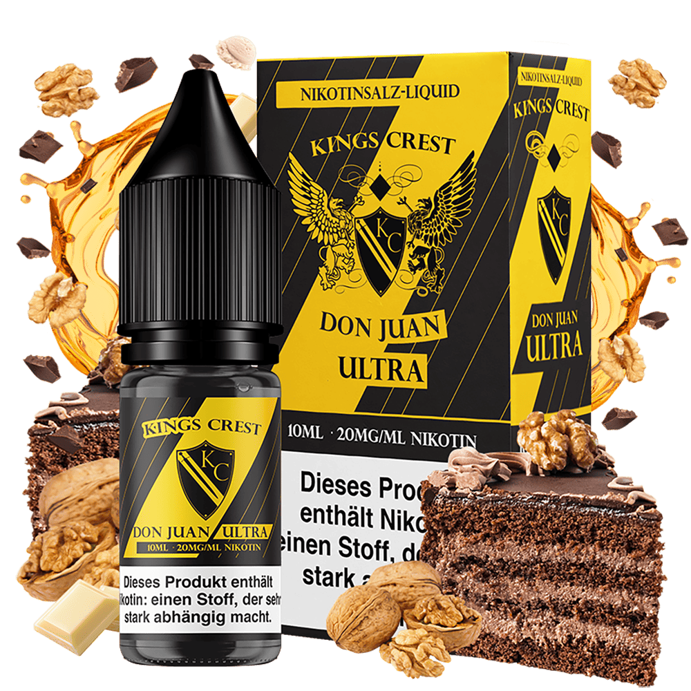 Kings Crest Nikotinsalz - Don Juan Ultra - 10ml Liquid