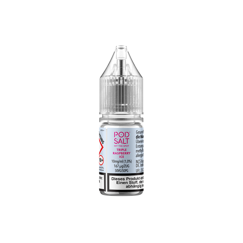 Liquid Triple Raspberry Ice - Pod Salt Xtra Nikotinsalz