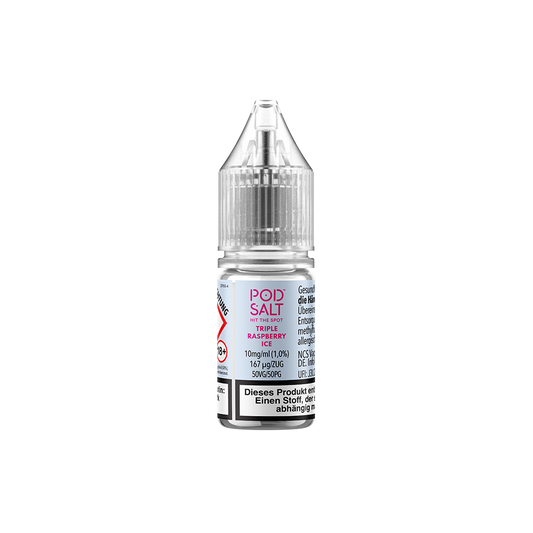 Liquid Triple Raspberry Ice - Pod Salt Xtra Nikotinsalz