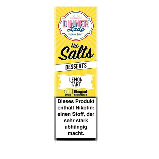 Liquid Lemon Tart - Dinner Lady Nikotinsalz