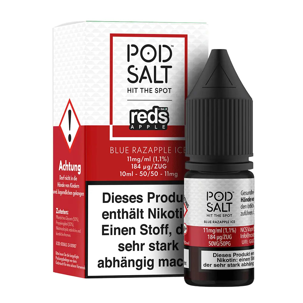 Liquid Blue Razapple Ice - Pod Salt Fusion Nikotinsalz