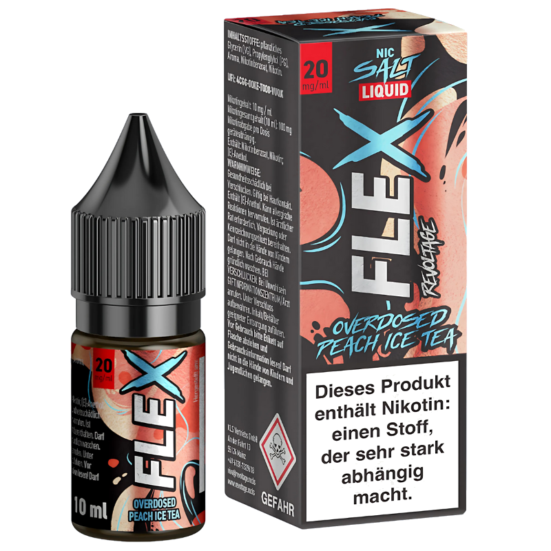 Liquid Peach Ice Tea - Revoltage Flex Nikotinsalz 20mg