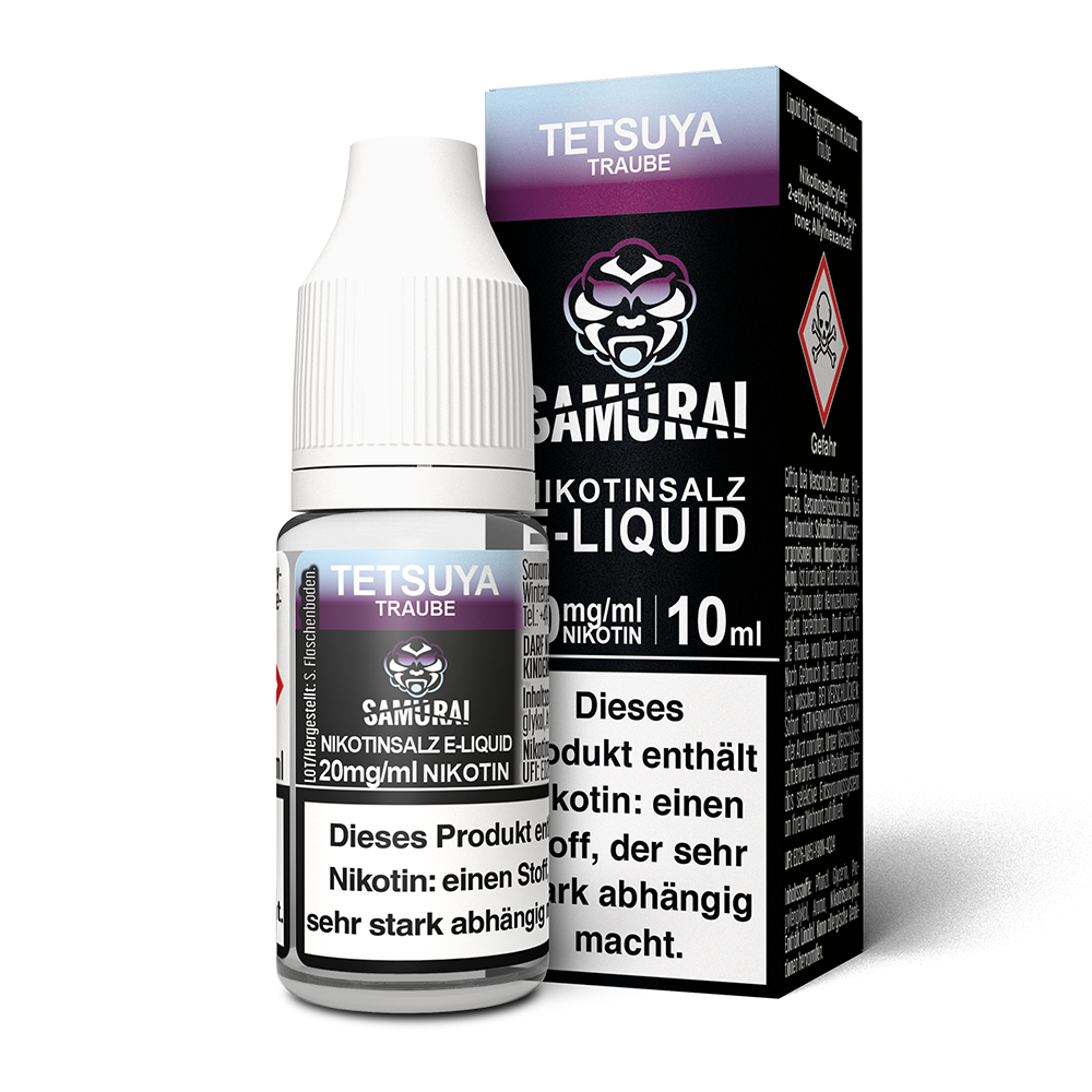 Liquid Tetsuya Traube - Samurai Nikotinsalz