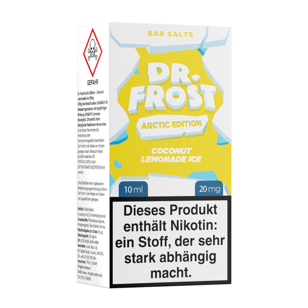 Liquid Coconut Lemonade Ice - Dr. Frost Nikotinsalz 20mg