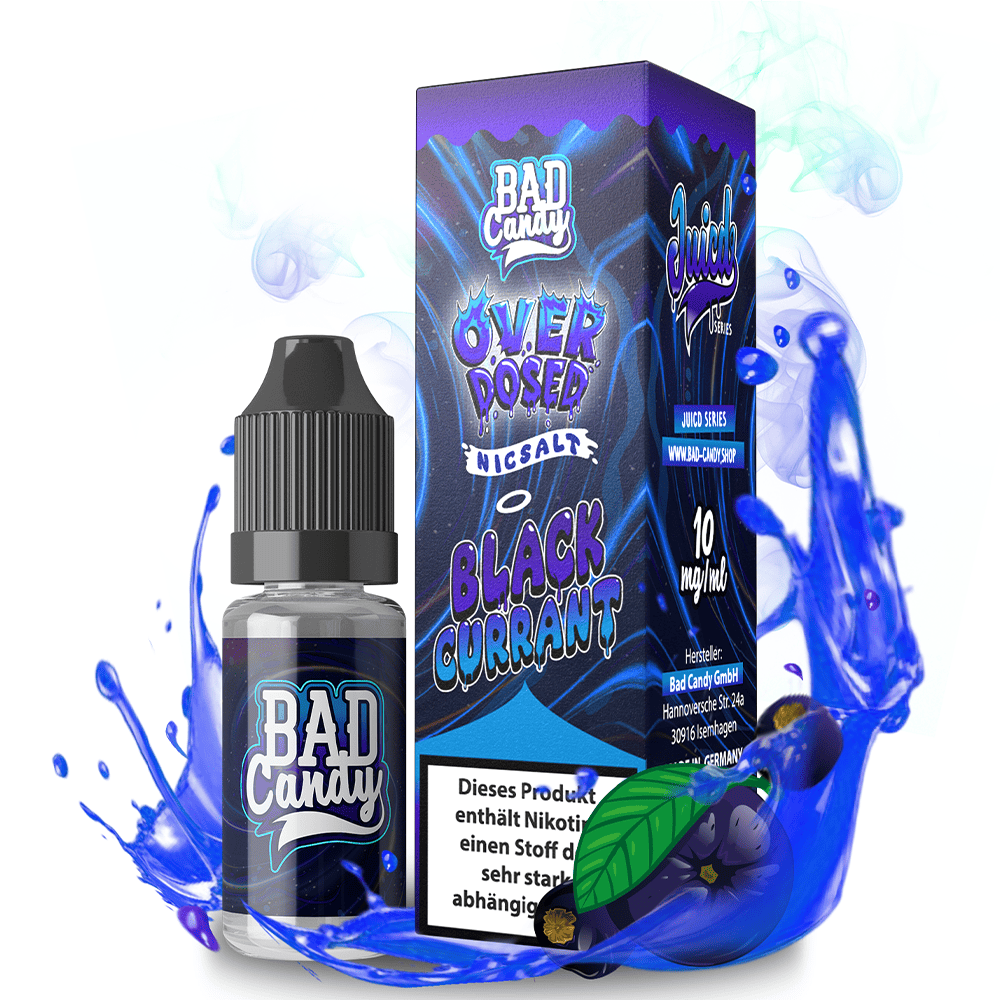 Liquid Blackcurrant Lemonade - Bad Candy Nikotinsalz