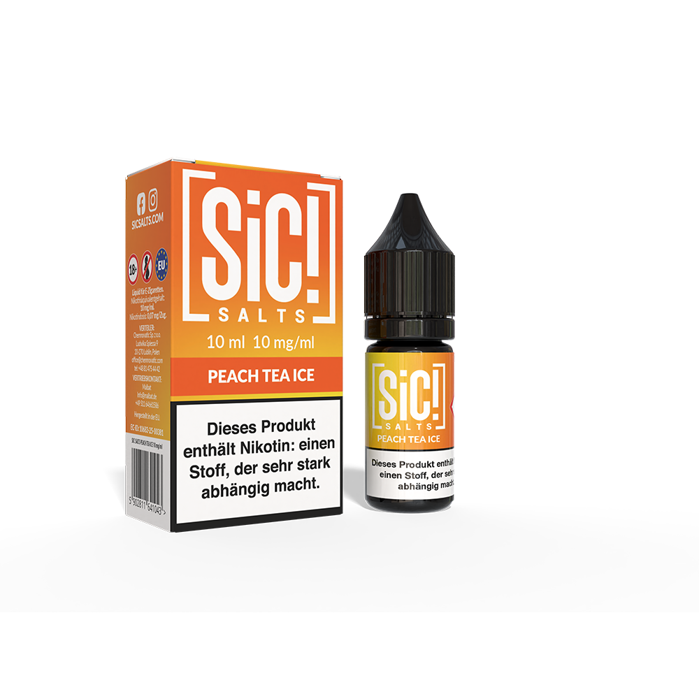 Liquid Peach Tea Ice SIC Nikotinsalz