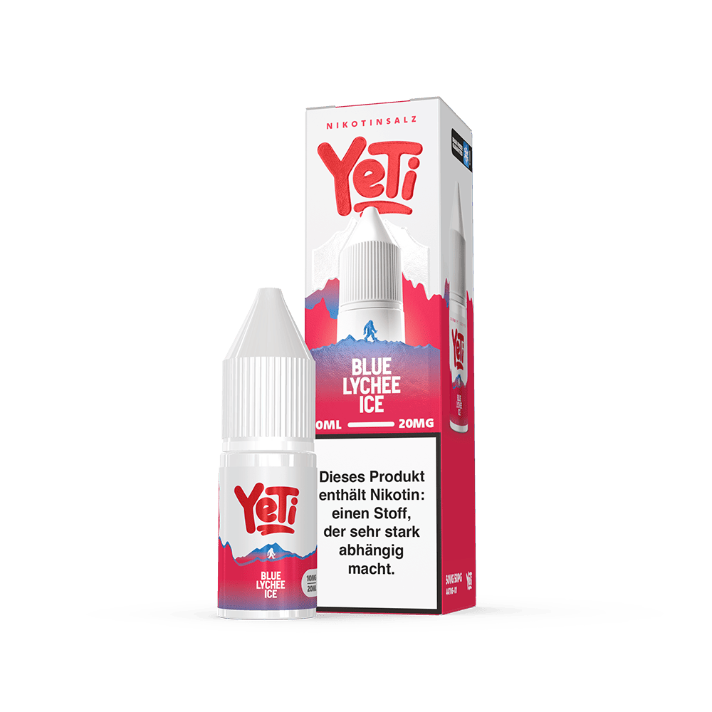 Yeti Summit Nikotinsalz - Blue Lychee Ice - Overdosed