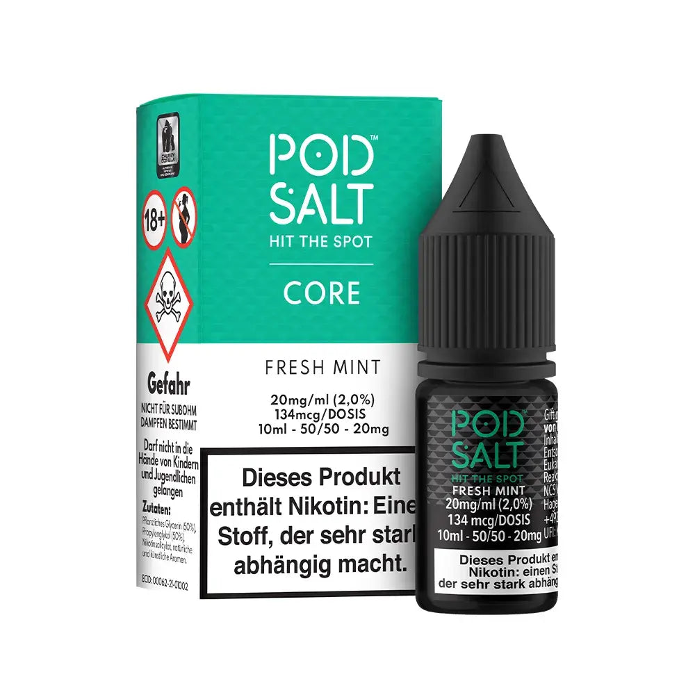 Liquid Fresh Mint - Pod Salt Core Nikotinsalz